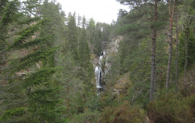 Falls of Bruar - View of the Falls of Bruar View of the Falls of Bruar