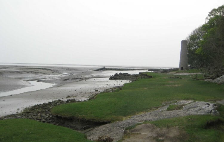 Copper smelting chimney stack at Jenny Brown's Point