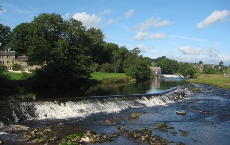 Waterfall on the River Wharfe near Grassington