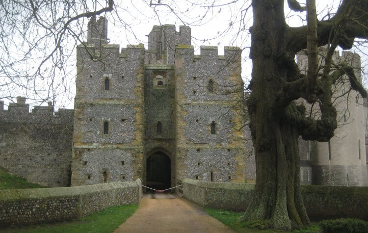 Arundel - Arundel Castle entrance Arundel Castle entrance