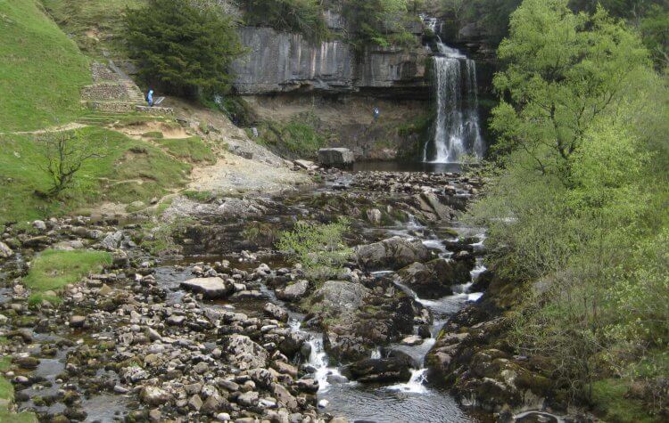 Ingleton - Thornton Force waterfall Thornton Force waterfall