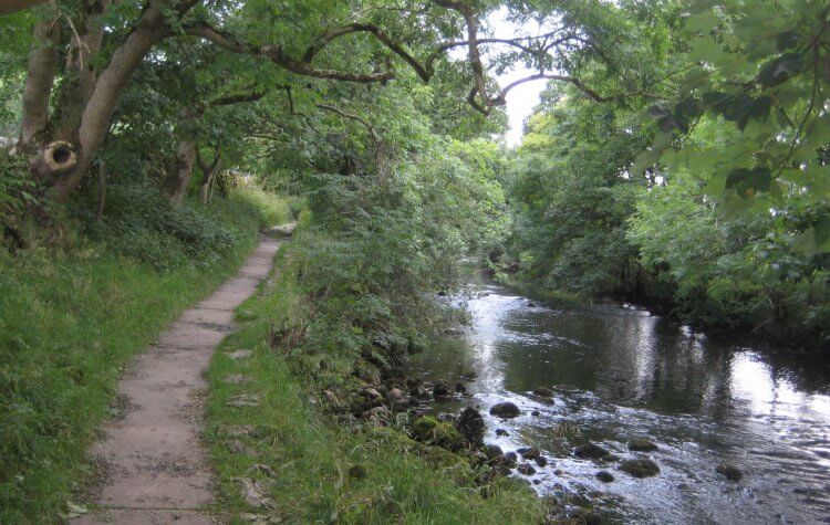 Path along the River Wharfe