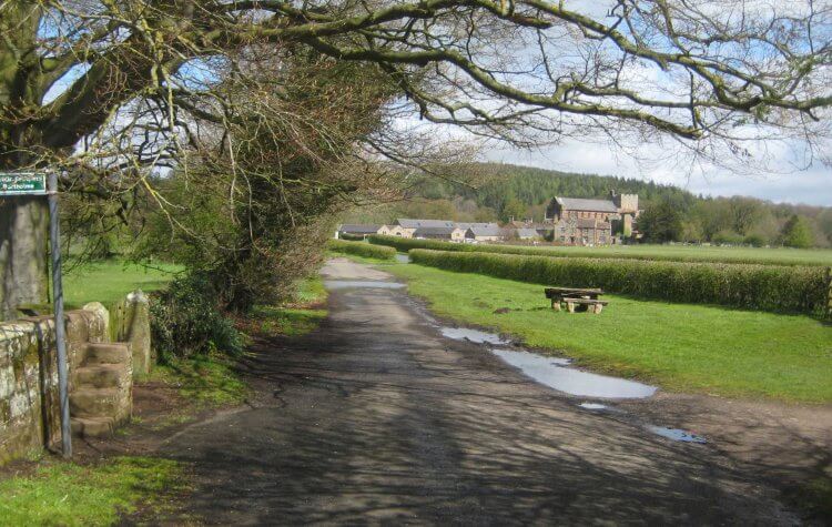 Path to Lanercost Priory