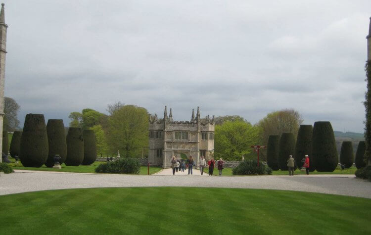 Lanhydrock - View of the gatehouse View of the gatehouse