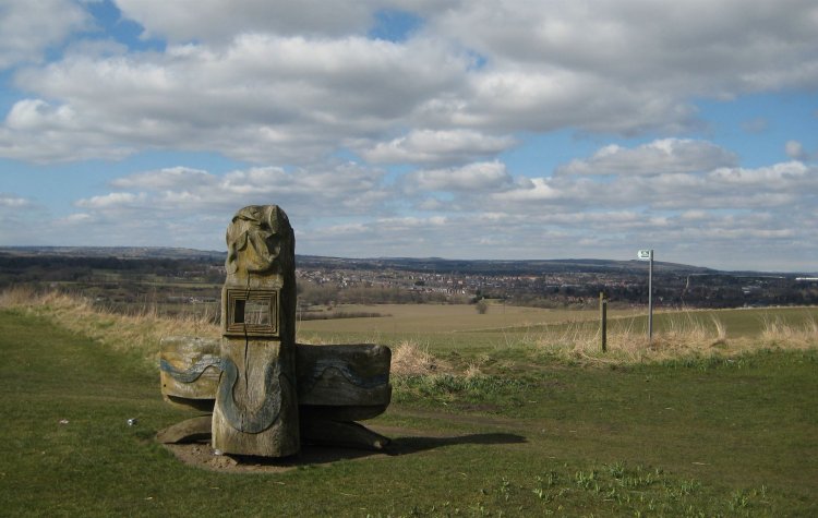 Lumley - Sculpture on the Weardale Way at Lumley Sculpture on the Weardale Way at Lumley