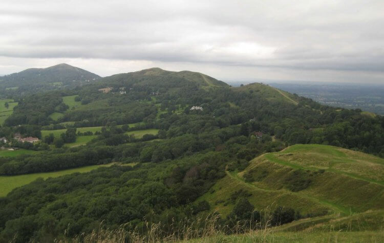 Malvern Hills - View of the Malvern Hills View of the Malvern Hills