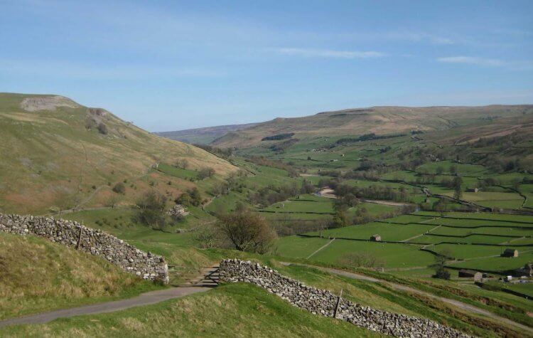 Muker - View of Swaledale View of Swaledale