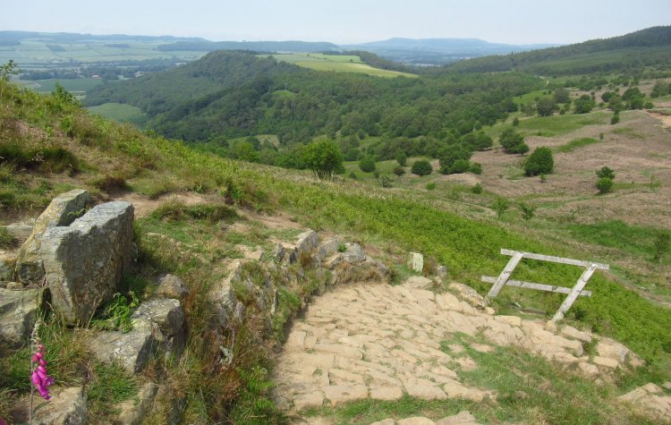 Guisborough - View from the path up to Roseberry Topping View from the path up to Roseberry Topping