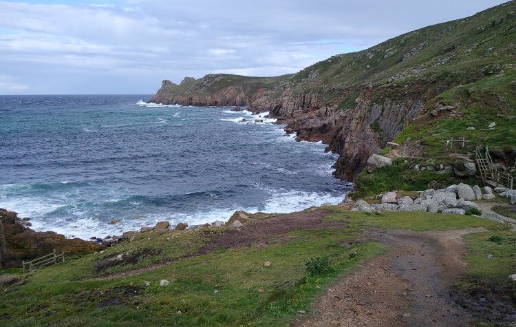 Land's End - View of the cliffs View of the cliffs