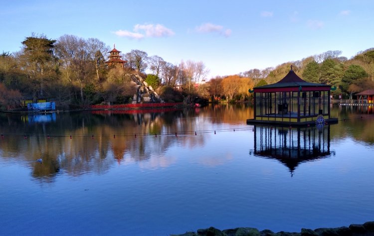 Scarborough - The Lake at Peasholm Park The Lake at Peasholm Park in Scarborough