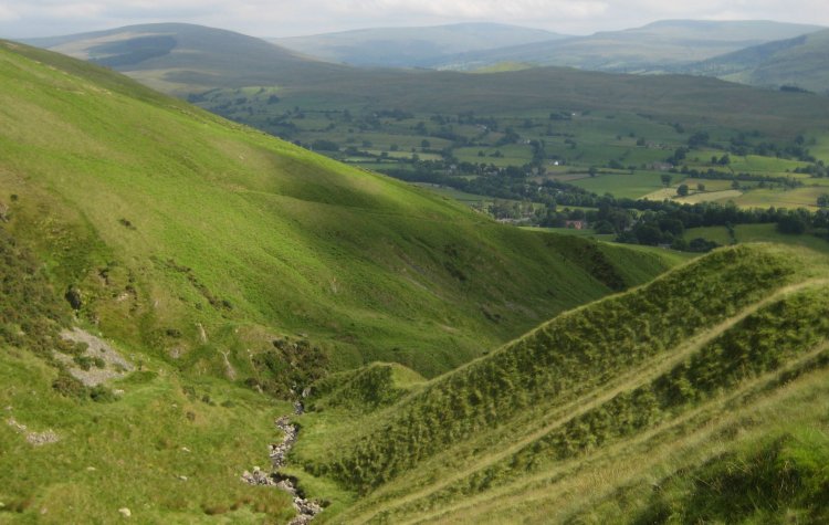 Sedbergh - View from the top of Brant fell View from the top of Brant fell