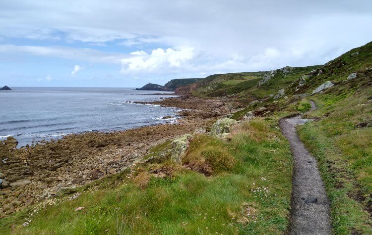 Coastal path towards Cape Cornwall