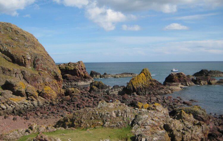 Eyemouth - Coastal rocks at St Abbs Coastal rocks at St Abbs