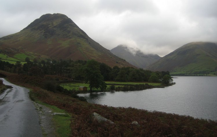 Wastwater - Quiet road along Wast Water Quiet road along Wast Water