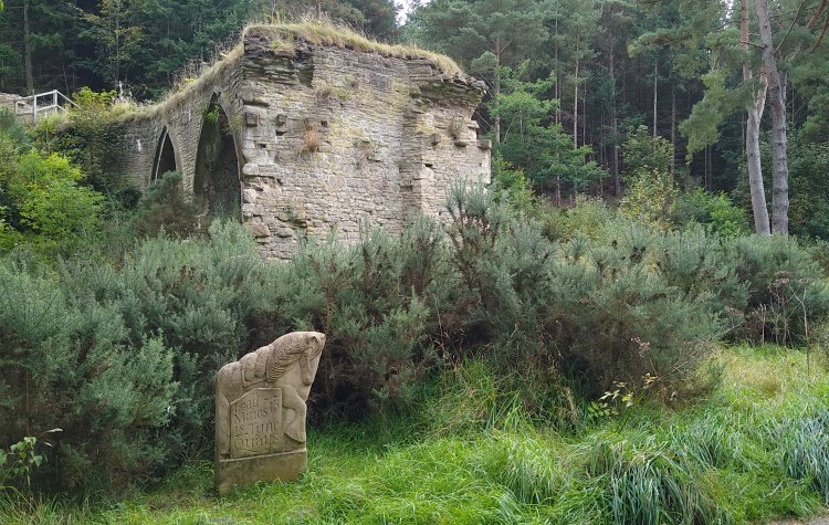 Whitley Chapel - The ruins of Dukesfield Smelting Mill The ruins of Dukesfield Smelting Mill