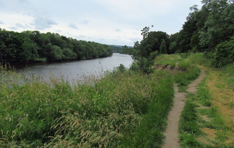 Path along the River Tyne