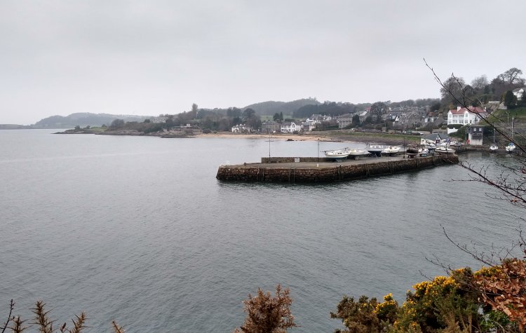 Dalgety Bay - View of Aberdour Boat Club and Beach View of Aberdour Boat Club and Beach