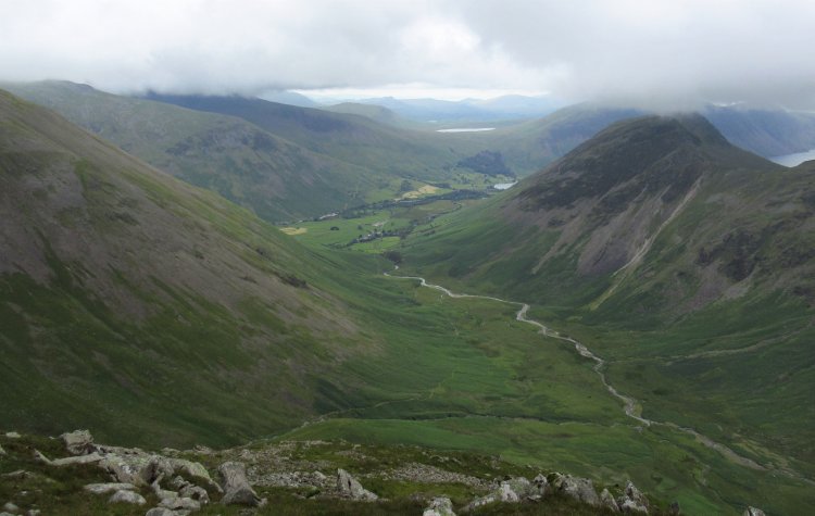 View of the Mosedale Valley