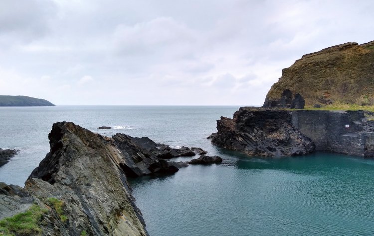 Abereiddy - Blue Lagoon Blue Lagoon at Abereiddy Beach