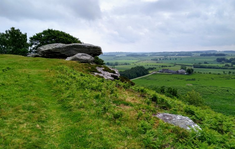 View from Shaftoe Crags