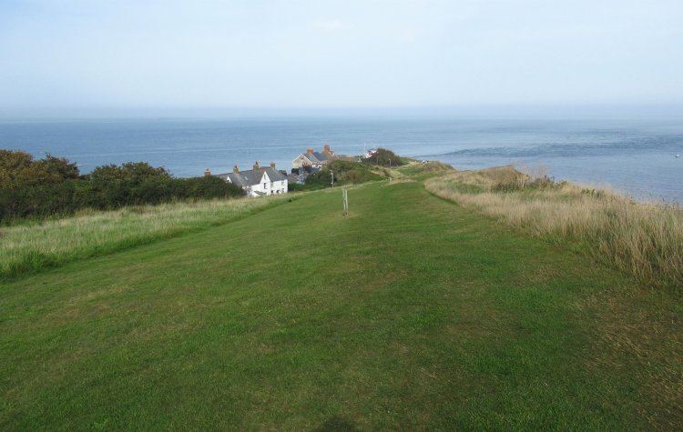 Kingston to Swanage - Path to Peveril Point Path to Peveril Point