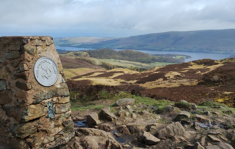 Gowbarrow fell summit