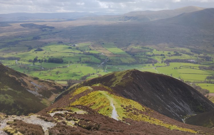 Path over Doddick Fell