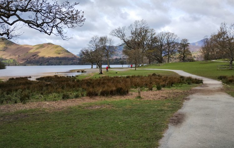 Derwentwater shoreline path