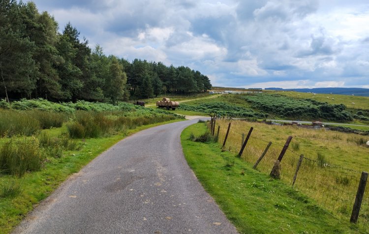 May Beck Farm Trail toward Littlebeck