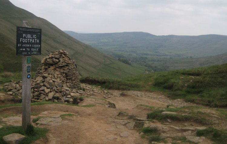 The sign to Jacob's Ladder