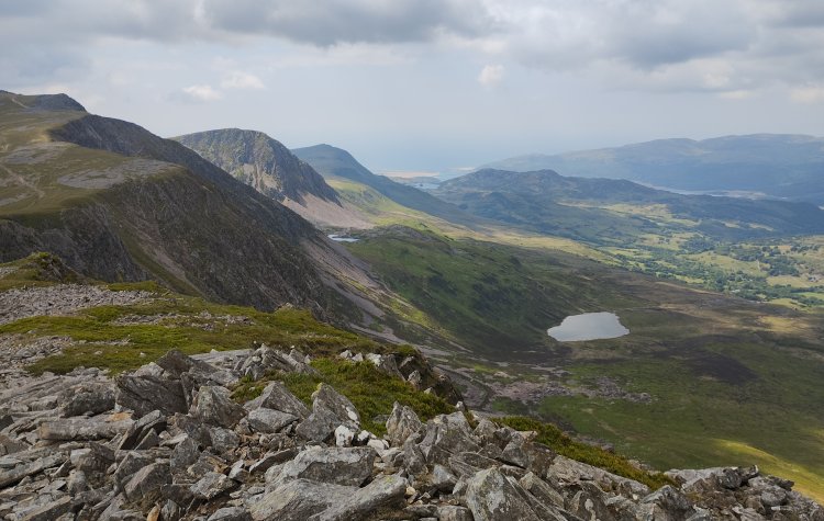 Cadair Idris - View from the Minffordd path View from the Minffordd path