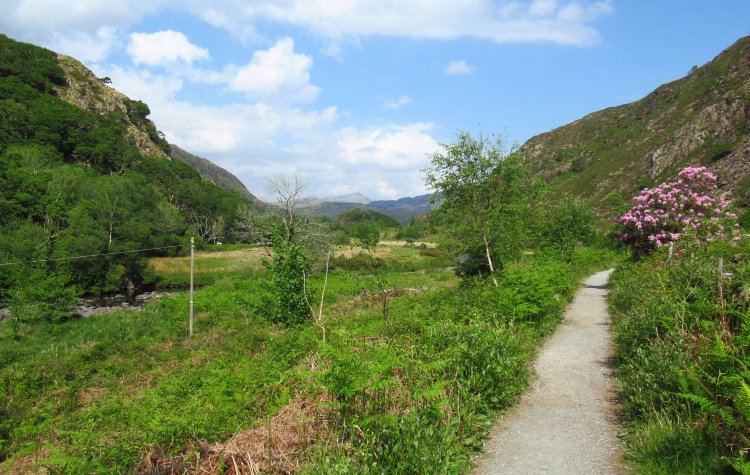Path near Sygun Copper Mine