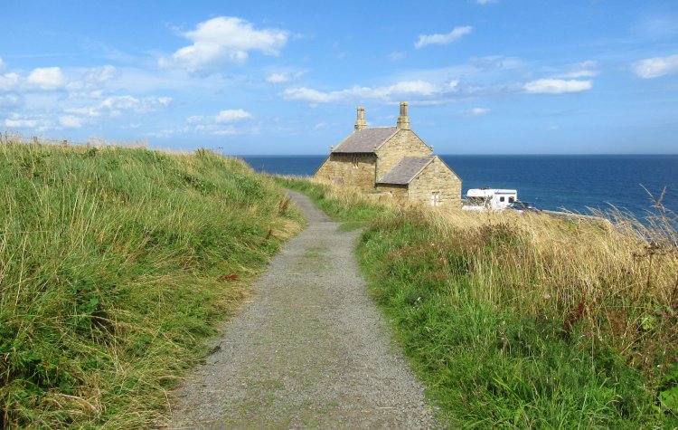 Boulmer - The Bathing house on the Northumberland Coast The Bathing house on the Northumberland Coast