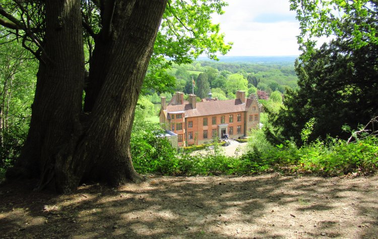 Westerham - View of Chartwell House View of Chartwell House