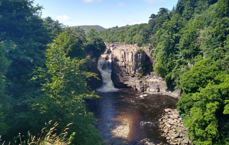 Bowlees - High Force waterfall High Force waterfall