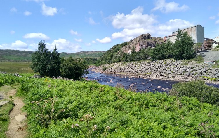 Bowlees - Industry on the River Tees Industry on the River Tees