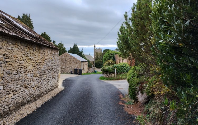 Thornton-le-Dale - Church Lane in Thornton Le Dale Church Lane in Thornton Le Dale