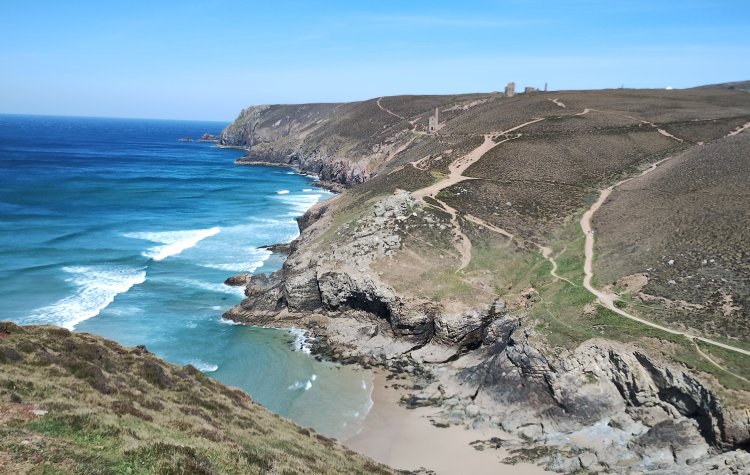 Cliffs at Chapel Porth