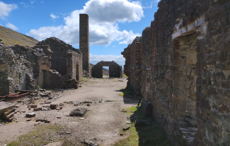 Feetham - Old Gang Smelting Mill Old Gang Smelting Mill