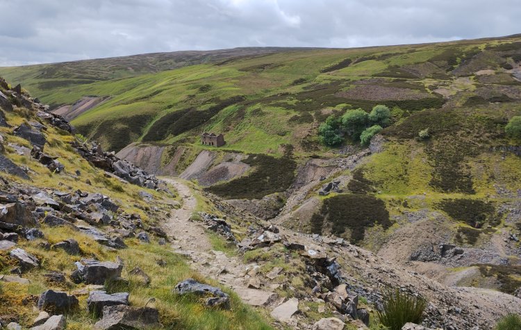Feetham - Gunnerside Gill valley Gunnerside Gill valley
