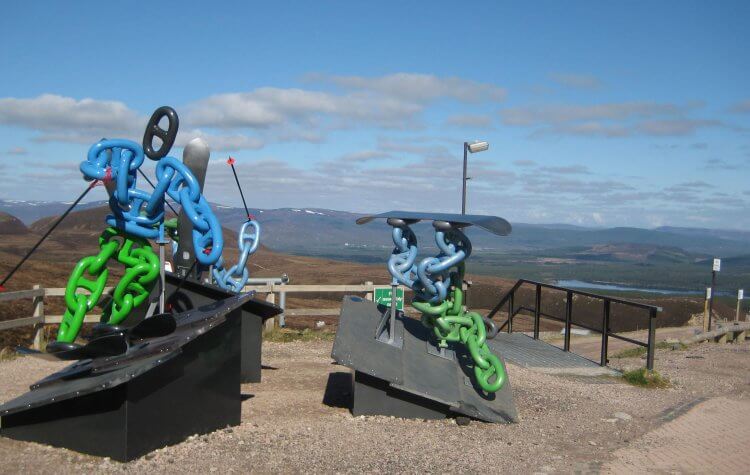 Cairngorm - Sculptures at the Cairngorm Ski Centre Sculptures at the Cairngorm Ski Centre