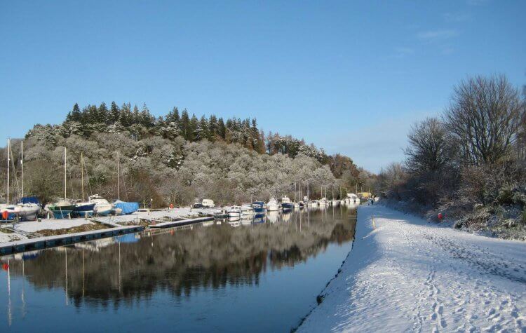 Boats on the Caledonian Canal