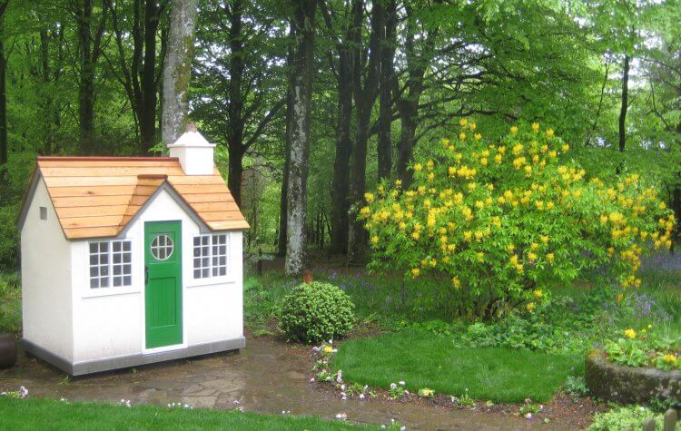 Castle Drogo - Model House within the Gardens at Castle Drogo Model House within the Gardens at Castle Drogo