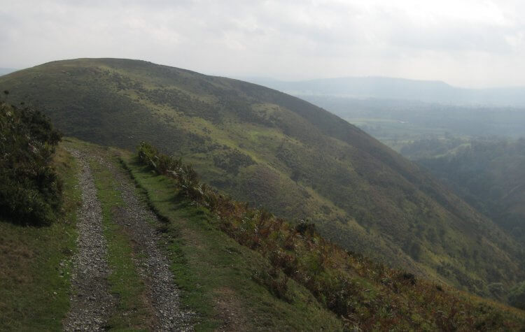Church Stretton - Hill top views of the valley Hill top views of the valley