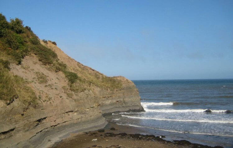 View out to sea