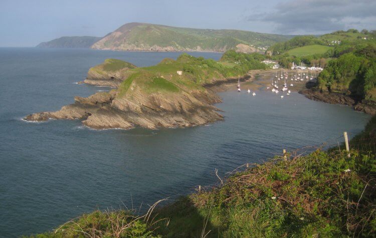 Combe Martin - View of the coastline from Rillage Point View of the coastline from Rillage Point