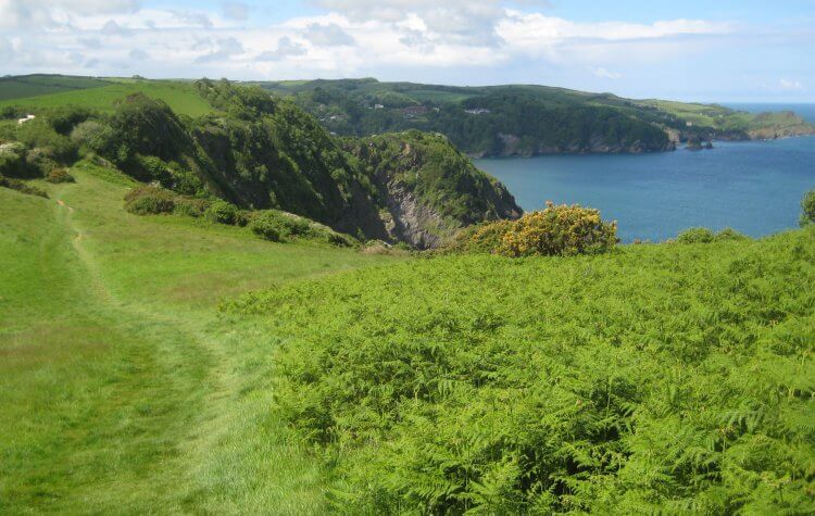 Combe Martin - Looking back to Widmouth Head Looking back to Widmouth Head