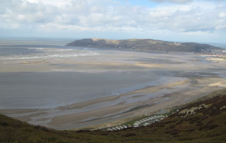 Conwy - View over Conwy Bay of Great Orme's Head View over Conwy Bay of Great Orme's Head