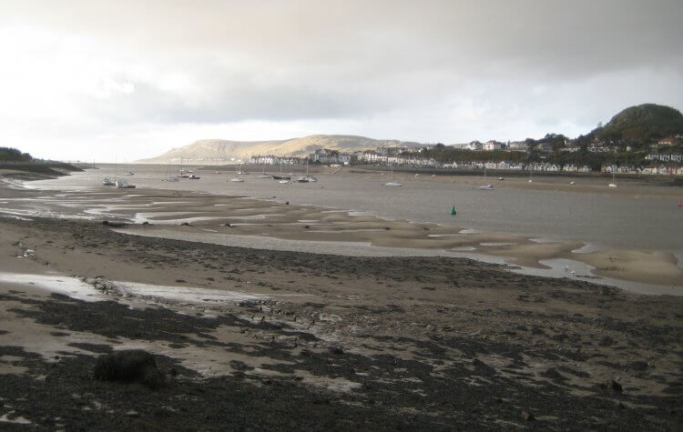 Conwy - Conwy River estuary Conwy River estuary